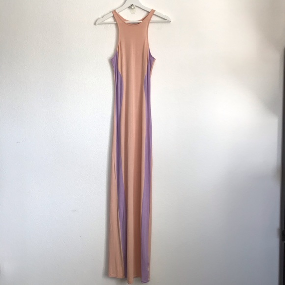 TOBI S color block maxi dress - Picture 4 of 10